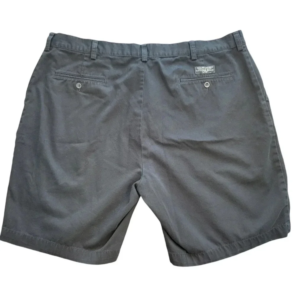 Polo Ralph Lauren Men's Flat Front 100% Cotton Prospect Chinos Shorts Size 42